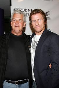 Lenny Clarke and Denis Leary at the premiere of "Rescue Me."
