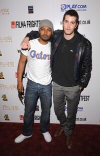 Noel Clarke and Jim Sturgess at the world premiere of "Heartless."
