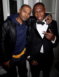 Noel Clarke and Dizzee Rascal at the after party of the premiere of "Kick-Ass."