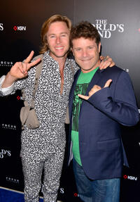 Greg Cipes and Sean Astin at the IGN and Focus Features Comic-Con 2013 Party in California.