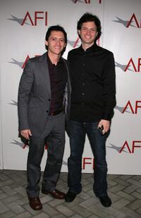 Clifton Collins, Jr. and Director Bennett Miller at the AFI Awards Luncheon 2005.