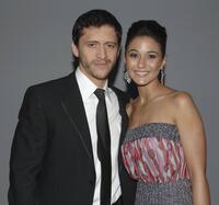 Clifton Collins, Jr. and Emmanuelle Chriqui at the 12th Annual Screen Actors Guild Awards.