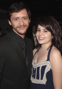 Clifton Collins, Jr. and Mae Whitman at the premiere screening of "Thief."