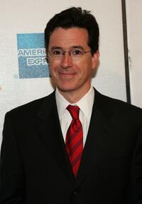Stephen Colbert at the screening of "Great New Wonderful."