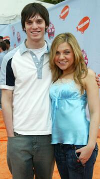 Jake Epstein and Lauren Collins at the Nickelodeon's 17th Annual Kids' Choice Awards.