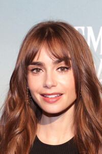 Lily Collins at the "Emily in Paris" Season 2 celebration in Washington, DC.