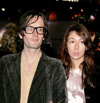 Jarvis Cocker and Camille Bidault-Waddington at the world premiere of "Harry Potter And The Goblet Of Fire."