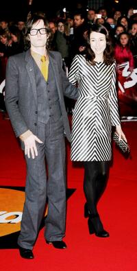 Jarvis Cocker and Guest at the BRIT Awards 2007.