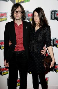 Jarvis Cocker and Camille Bidault-Waddington at the Shockwaves NME awards.