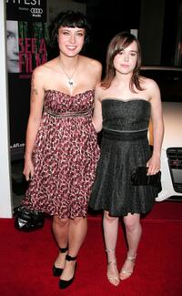 Diablo Cody and Ellen Page at the Centerpiece Gala screening of "Juno" during the AFI FEST 2007.