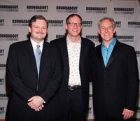 John Ellison Conlee, Mark Brokaw and John Dossett at the opening night of "The Constant Wife."
