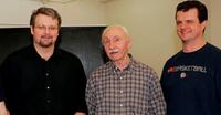 John Ellison Conlee, Denis Holmes and Michael Cumpsty at the Rehearsal of "The Constant Wife."