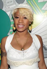 Keyshia Cole at the MTV's Total Request Live.