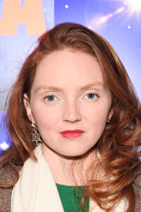 Lily Cole at the opening of "Medea" in London.