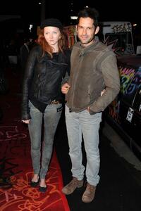 Lily Cole and Enrique Murciano at the premiere of "Exit Through The Gift Shop."