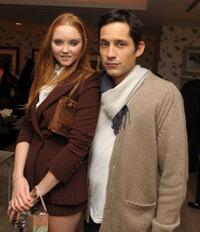 Lily Cole and Enrique Murciano at the after party of the premiere of "The Imaginarium of Doctor Parnassus."