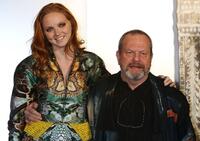 Lily Cole and Terry Gilliam at the Japan premiere of "The Imaginarium of Doctor Parnassus."