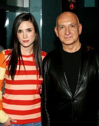 Jennifer Connelly and Ben Kingsley at the screening and Q and A of "House of Sand and Fog."