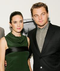 Jennifer Connelly and Leonardo DiCaprio at the screening of "Blood Diamond."