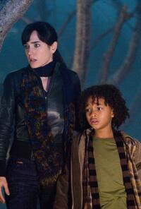 Jennifer Connelly as Helen Benson and Jaden Smith as Jacob in "The Day the Earth Stood Still."