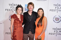 Shannon Woodward, Scott Coffey and Leah Lauren at the world premiere of "Adult World" during the 2013 Tribeca Film Festival.