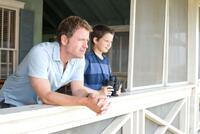 Greg Kinnear and Bobby Coleman in "The Last Song."