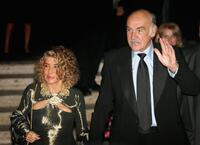 Sean Connery and his wife at the Teatro DellOpera concert on the opening night of the Rome Film festival.