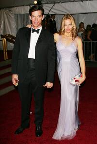 Harry Connick, Jr. and his wife Jill Goodacre at the Metropolitan Museum of Art Costume Institute Benefit Gala AngloMania: Tradition and Transgression in British Fashion.