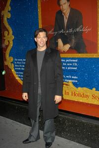 Harry Connick, Jr. at the unveiling of Bloomindales holiday window display.