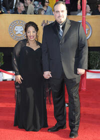 Liza Colon-Zayas and David Zayas at the 16th Annual Screen Actors Guild Awards in California.