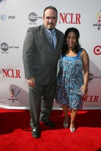 David Zayas and Liza Colon-Zayas at the 2008 ALMA Awards.