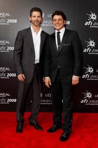 Eric Bana and Vince Colosimo at the L'Oreal Paris 2008 AFI Awards.
