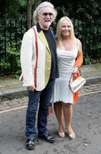 Billy Connolly and Pamela Stevenson at the David Frost's Summer Party.