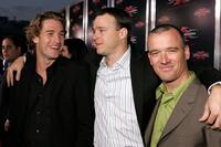 Scott Speedman, Michael Roof and John G. Connolly at the premiere of "XXX: State of the Union."