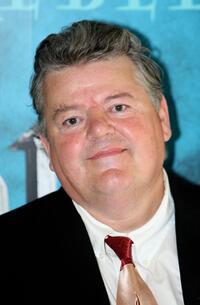 Robbie Coltrane at the premiere of "Harry Potter And The Order Of The Phoenix".