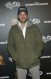 Bradley Cooper at the "Exposing The Order Of The Serpentine" sneak preview party.