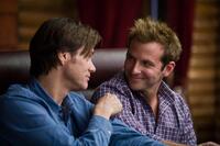 Jim Carrey as Carl and Bradley Cooper as Peter in "Yes Man."