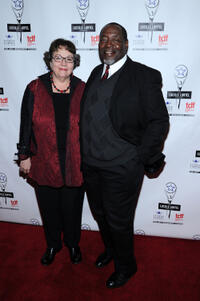 Chuck Cooper and Deborah Brevoort at the 28th Annual Lucille Lortel Awards in New York.
