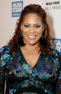 Kim Coles at the celebration honoring Geena Davis as this year's Hollywood Hero.