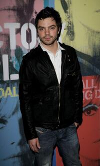 Dominic Cooper at the UK premiere of "Factory Girl."