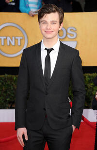 Chris Colfer at the 17th Annual Screen Actors Guild Awards in California.