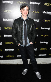 Chris Colfer at the 17th Annual Pre-Screen Actors Guild Awards party in California.