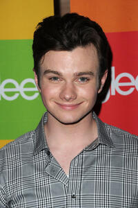 Chris Colfer at the Academy Screening And Q&A of "Glee" in California.