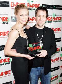 Connie Nielson and Paddy Considine at the Sony Ericsson Empire Film Awards 2005.