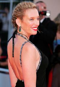 Toni Collette at the premiere of "Zodiac" at the Palais des Festivals during the 60th International Cannes Film Festival.