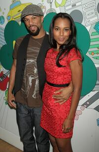 Common and Kerry Washington at the MTVs Total Request Live.