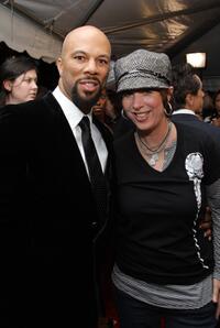 Common and Diane Warren at the world premiere of "American Gangster."
