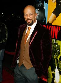 Common at the world premiere of "Smokin Aces."