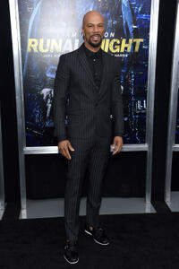 Common at the New York premiere of "Run All Night."