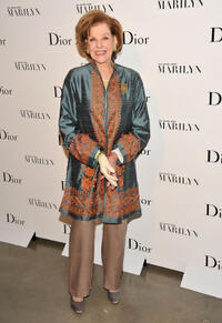 Joan Copeland at the opening of "Picturing Marilyn" in New York.